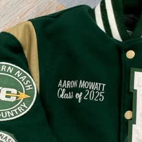 Embroidery ONLY - Leatherman Jacket - Name and Class of