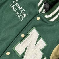 Embroidery ONLY - Leatherman Jacket - Name and Class of