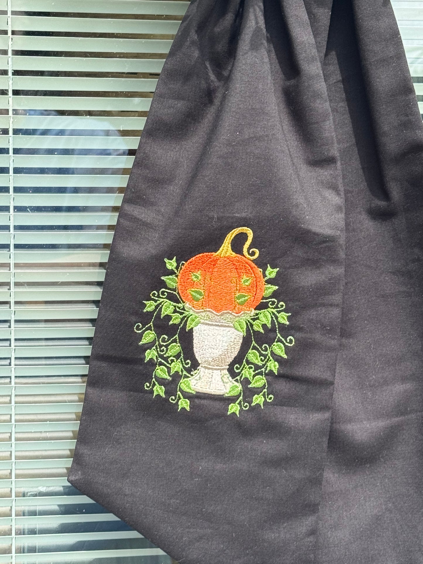 Pumpkin Wreath Sash