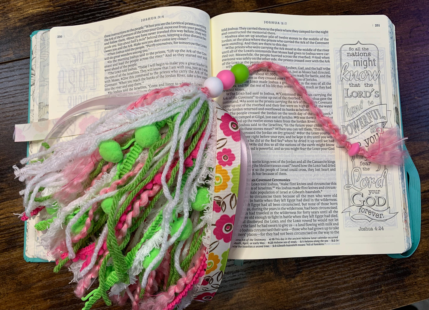 Peachy Magnolia Bookmarks - Kimmy