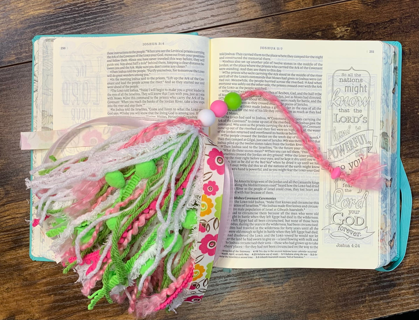Peachy Magnolia Bookmarks - Kimmy