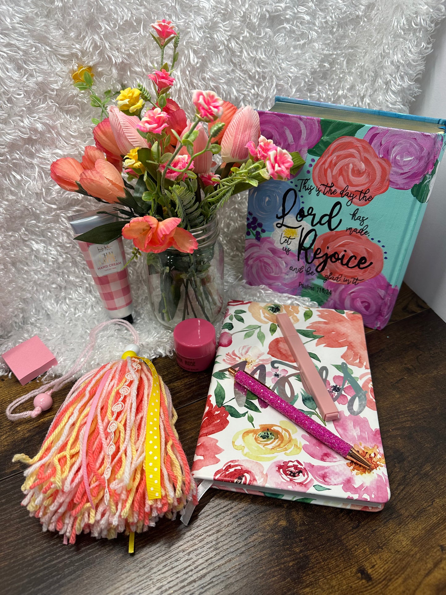 Peachy Magnolia Bookmarks - Sherbet
