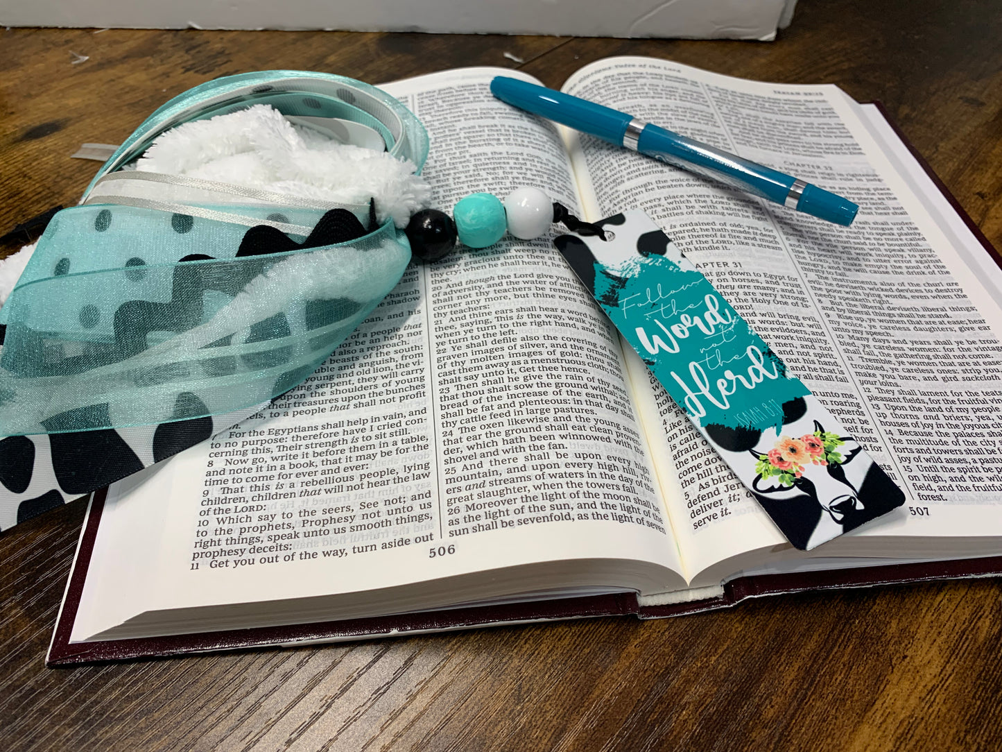 Peachy Magnolia Bookmarks - Betsy