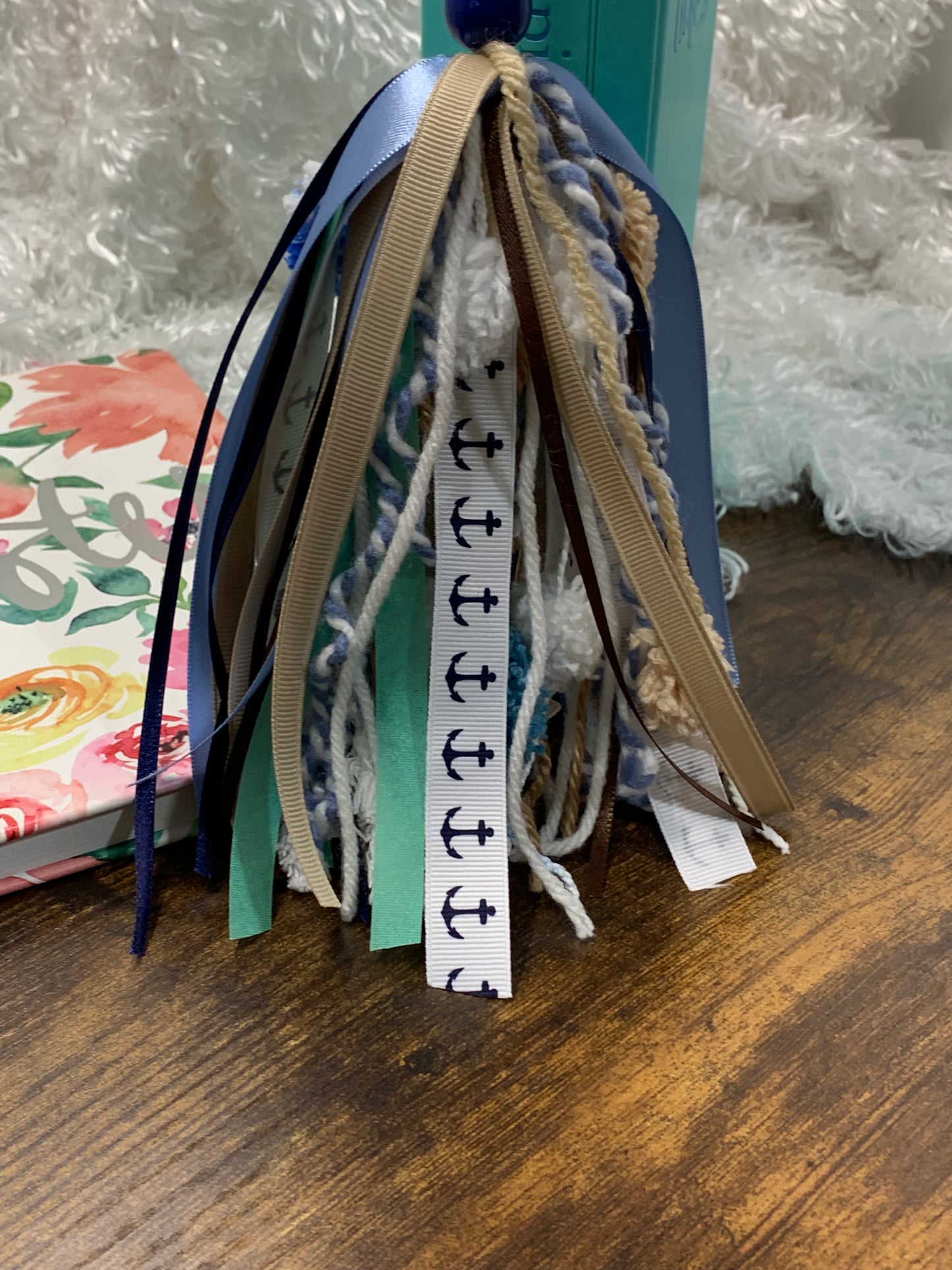 Peachy Magnolia Bookmarks - Ocean