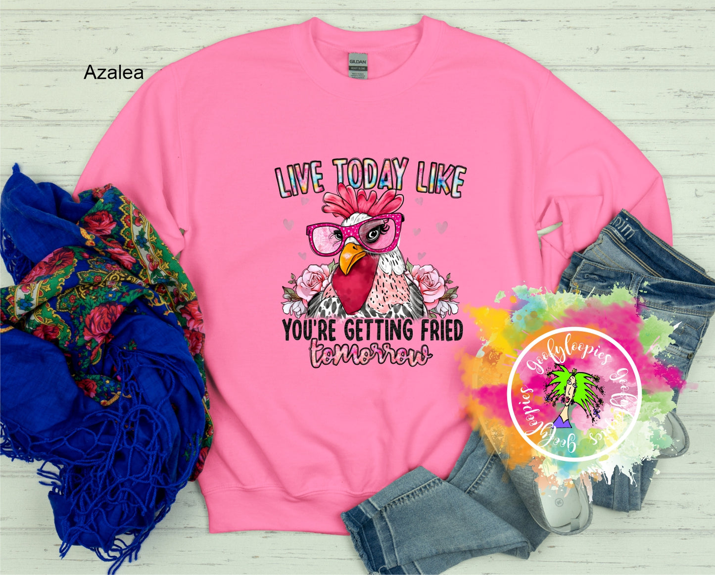 Live Today / Fried Tomorrow Sweatshirt