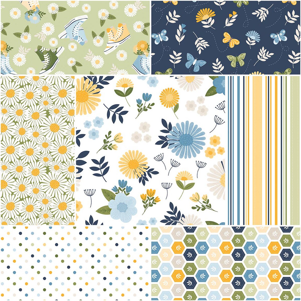 Sunshine & Dandelions 1-Yard Bundle Cloud