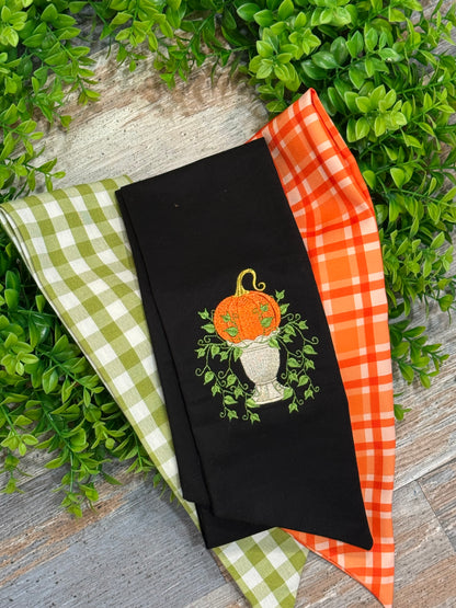 Pumpkin Wreath Sash