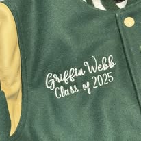 Embroidery ONLY - Leatherman Jacket - Name and Class of