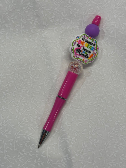 Teaching Little Minds Beaded Pen