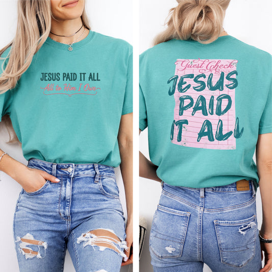 Jesus Paid It All