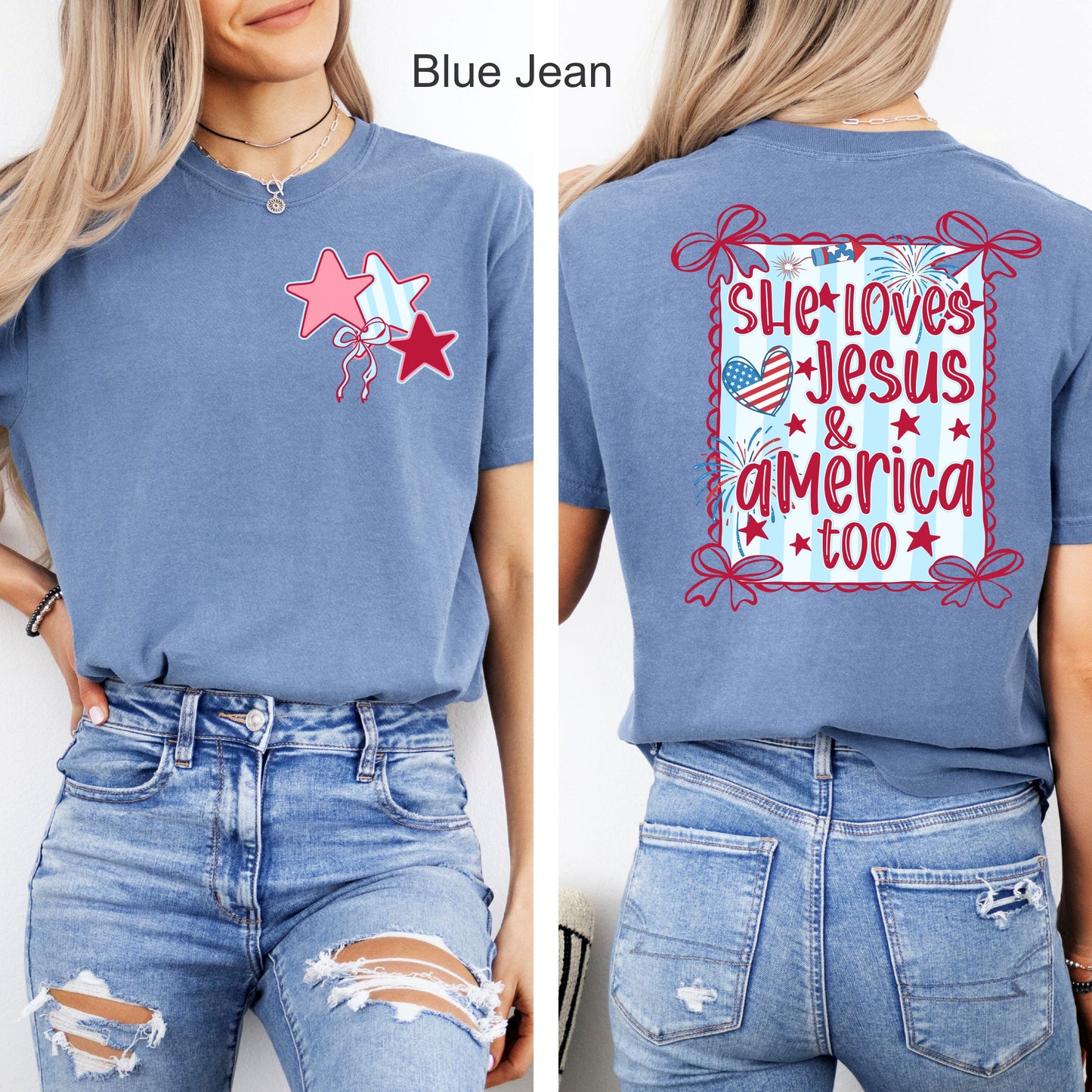 PRE-ORDER She Loves Jesus & America Too