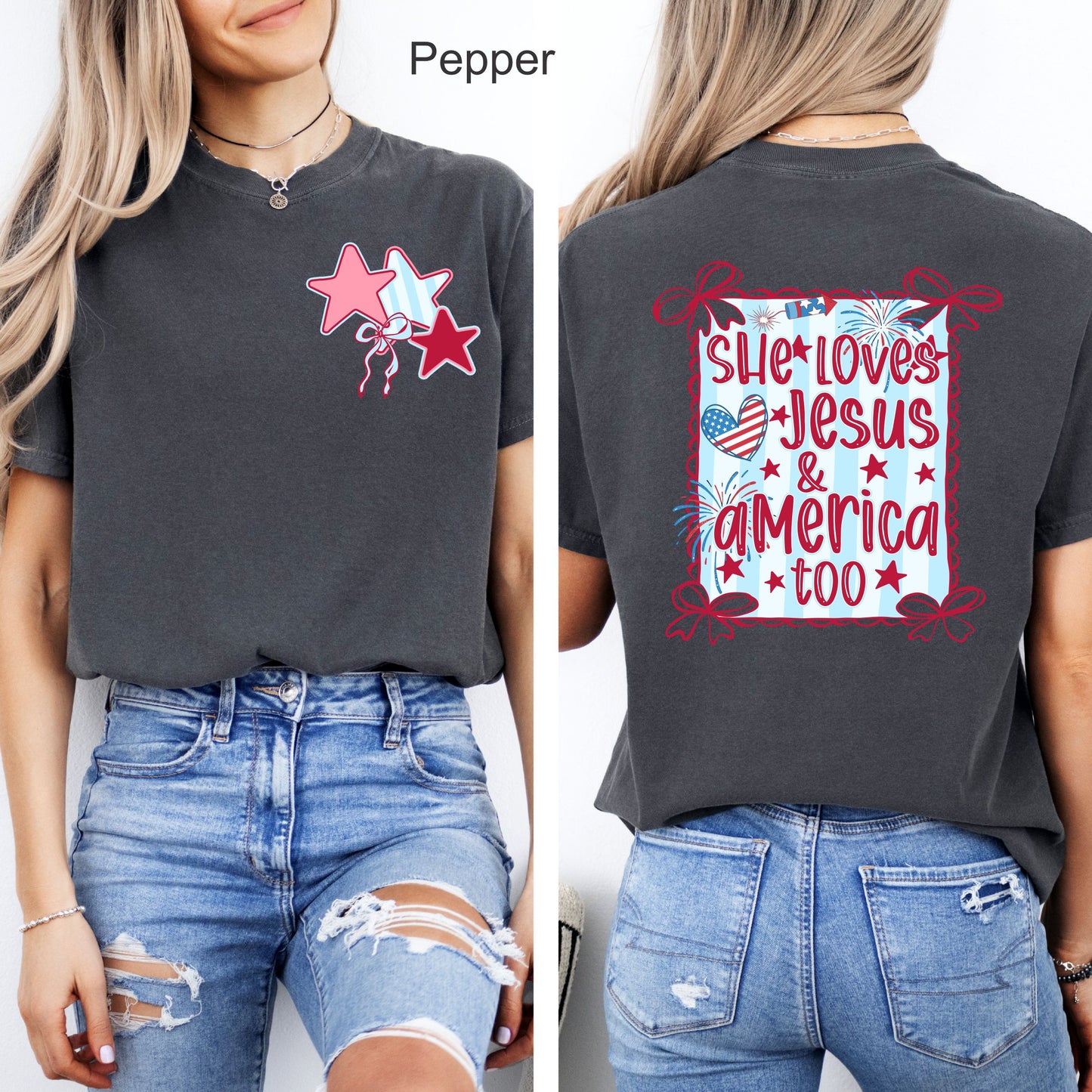 PRE-ORDER She Loves Jesus & America Too