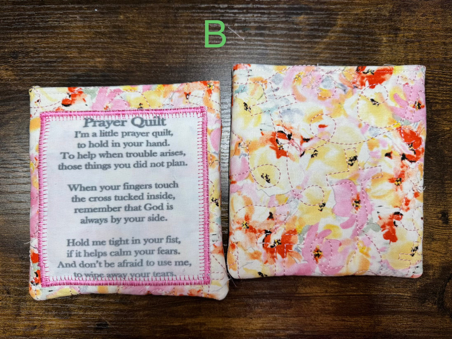 Pocket Prayer Quilt