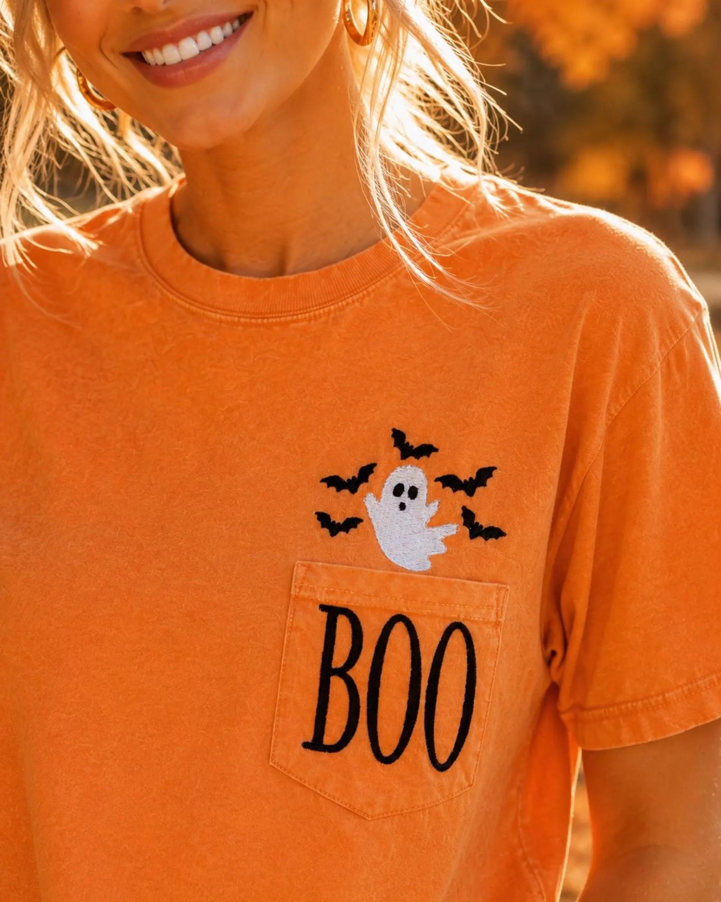 PRE-ORDER Boo & Ghost Pocket TShirt