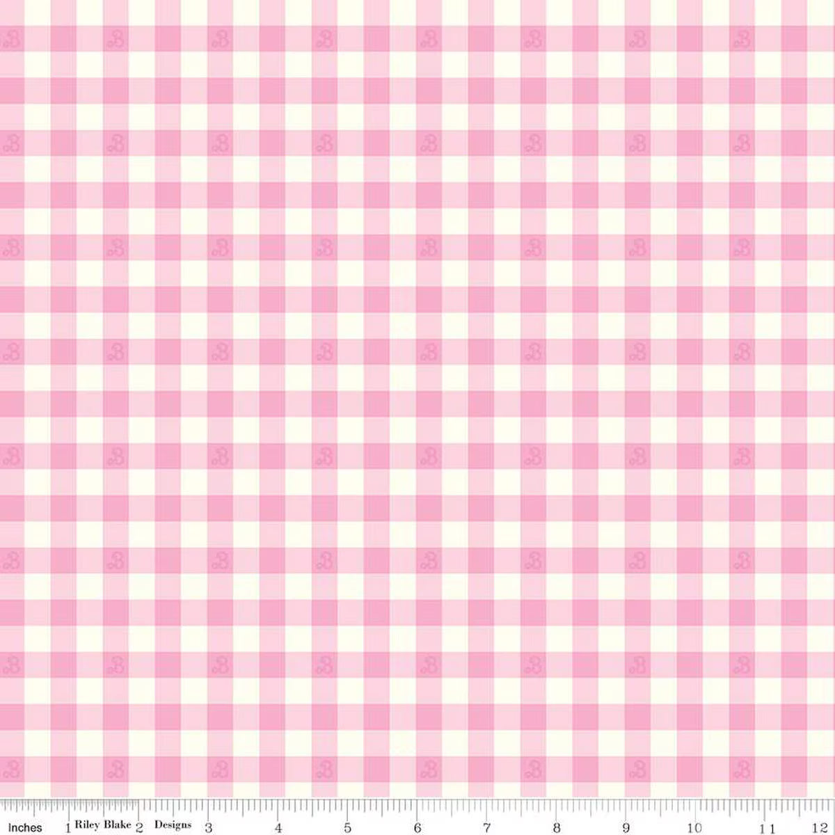 Barbie World Gingham Pink