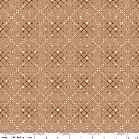 Evening on the Prairie Geo Floral Sienna