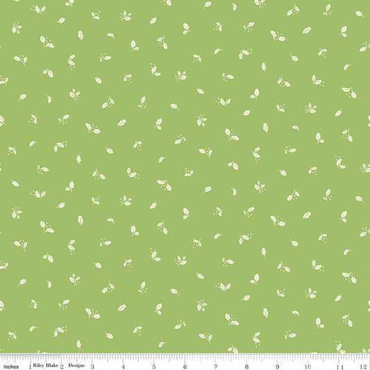 Virginia Rose Leaflet Green