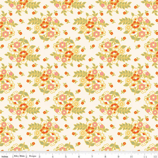 Peach Cobbler Posy Cream