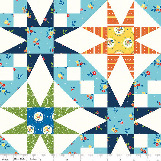 Summer's in Town Cheater Print Multi