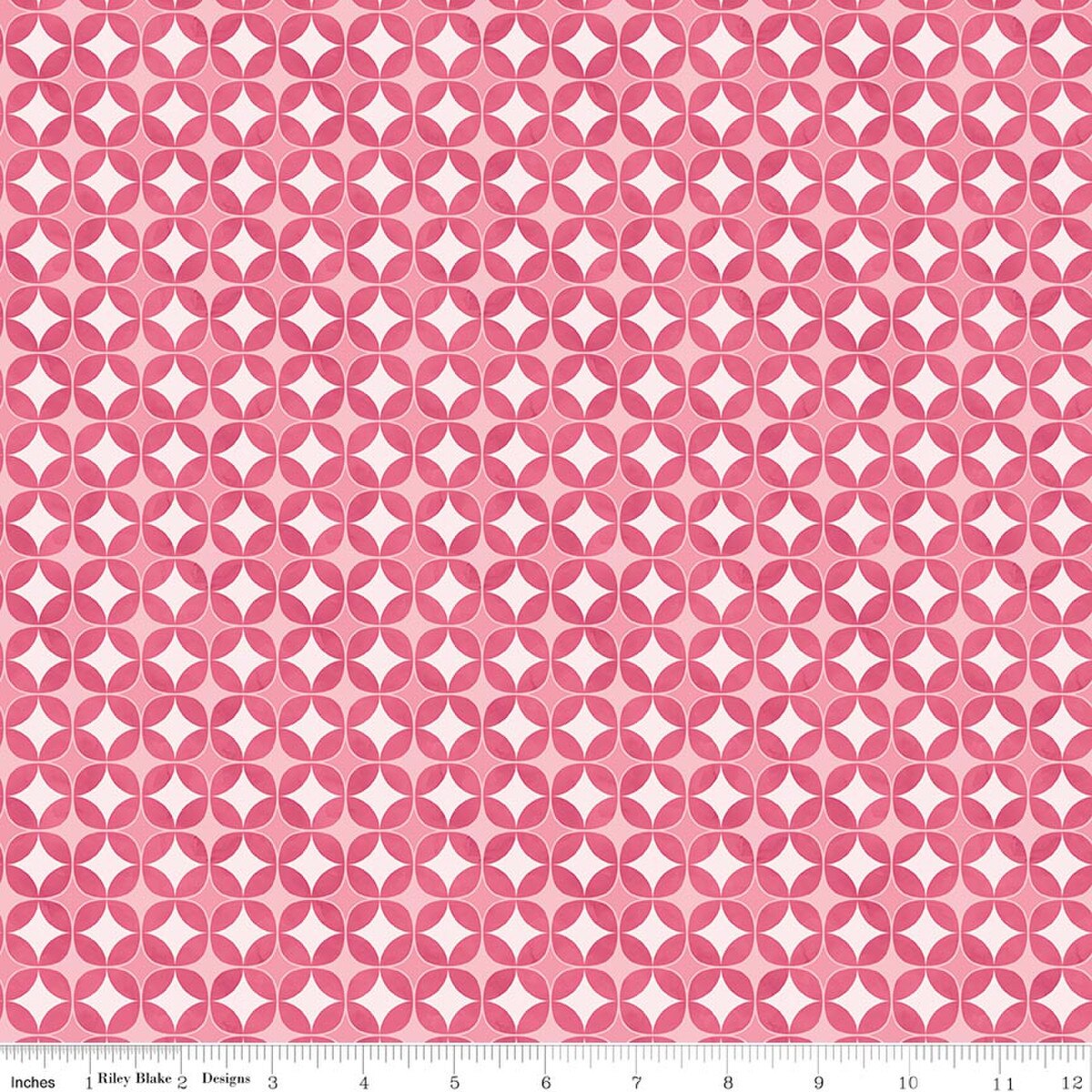 Painted Petals Geo Circles Pink