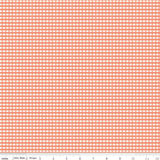 Gingham - Salmon