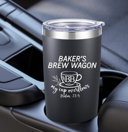 20 oz Tumbler Bakers Br