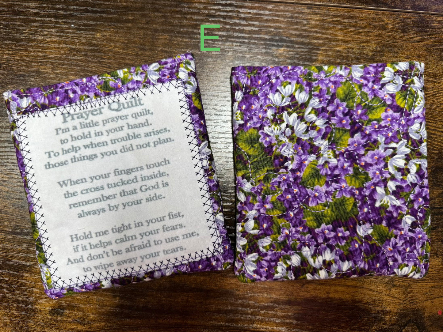 Pocket Prayer Quilt
