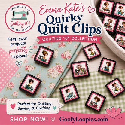 Emma Kate's Quirky Quilt Clips