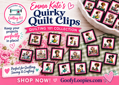 Emma Kate's Quirky Quilt Clips