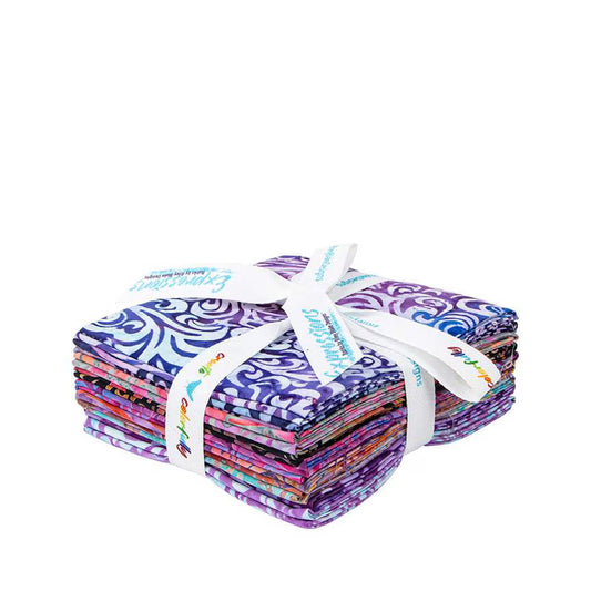 Expressions Batiks Elements Fat Quarter Bundle Twirl & Swirl