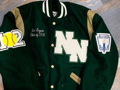 Patch Placement ONLY - Leatherman Jacket - Patch Placement
