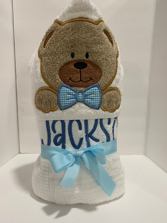 Hooded Towel Bear