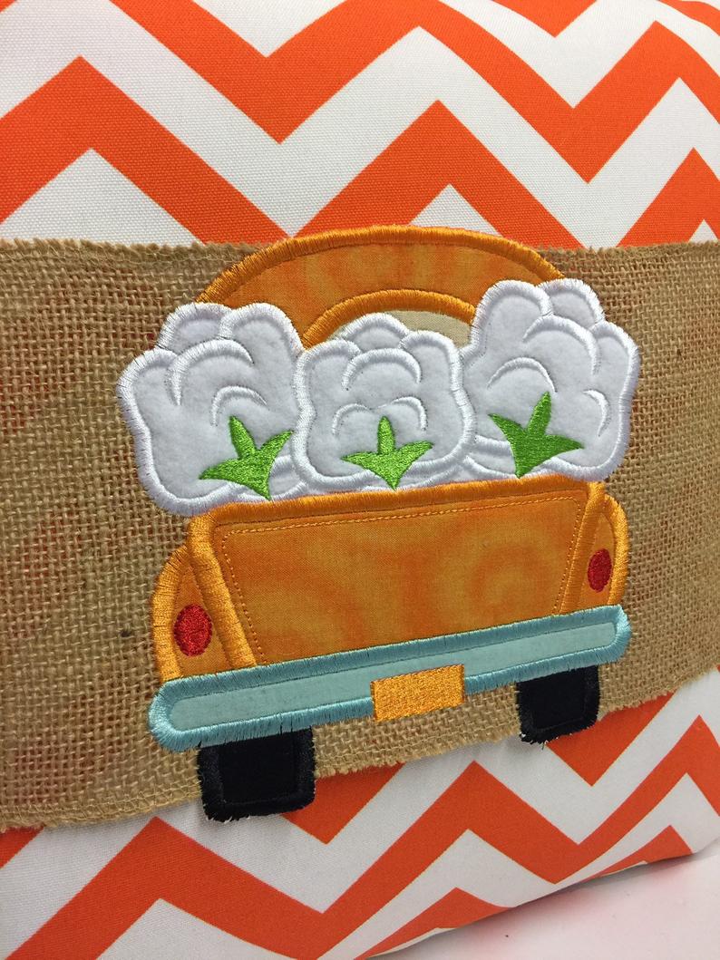 Truckin' Cotton Pillow Wraps 133