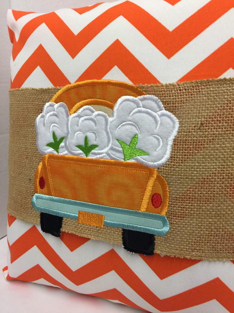 Truckin' Cotton Pillow Wraps 133