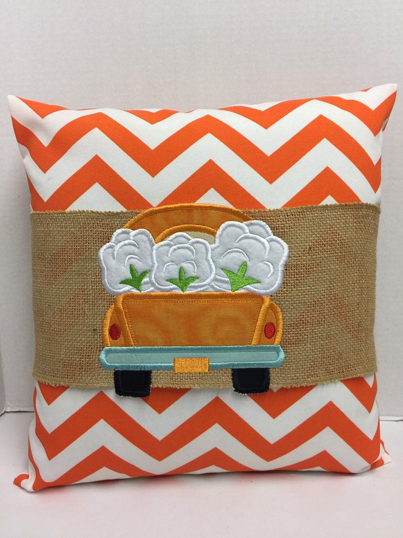 Truckin' Cotton Pillow Wraps 133