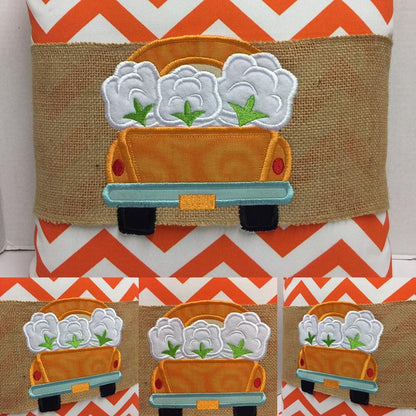 Truckin' Cotton Pillow Wraps 133