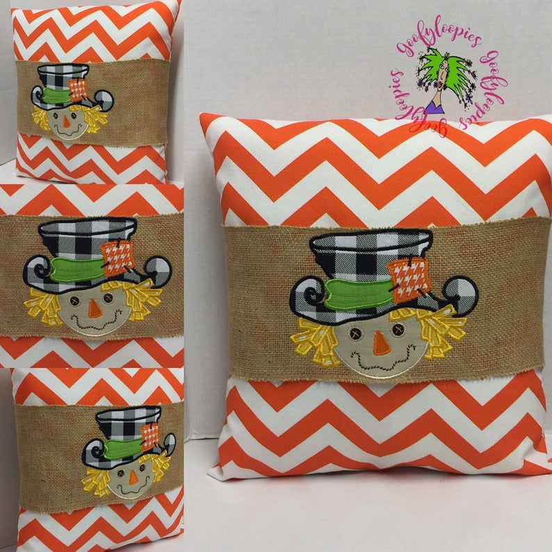 Screech the Scarecrow Pillow Wraps 138