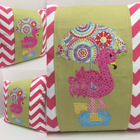For the Love of Flamingo's Pillow Wraps 128