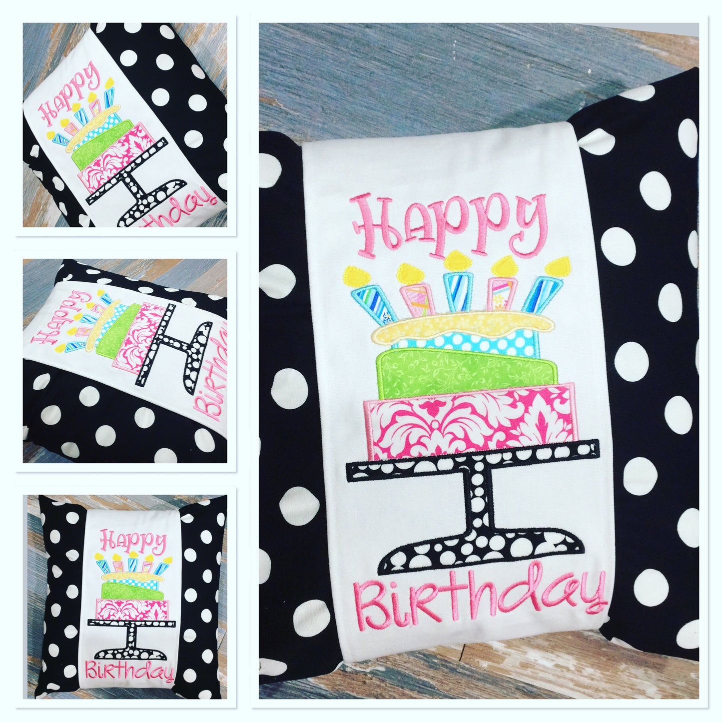 Happy Birthday Pillow Wraps 156