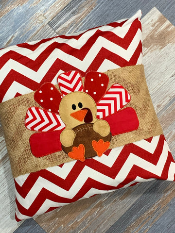 Touchdown Turkey Pillow Wraps 160