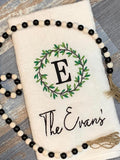 Personalized Dish Towel